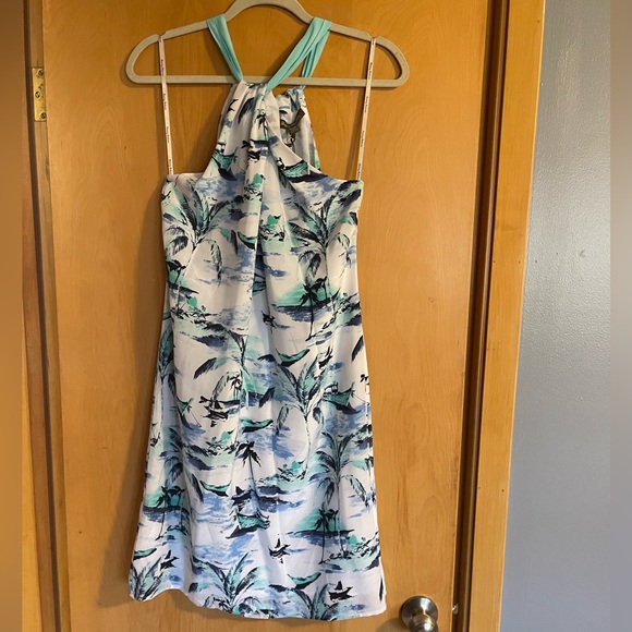 Tommy Bahama Silk Halter Dress - Picture 3 of 5